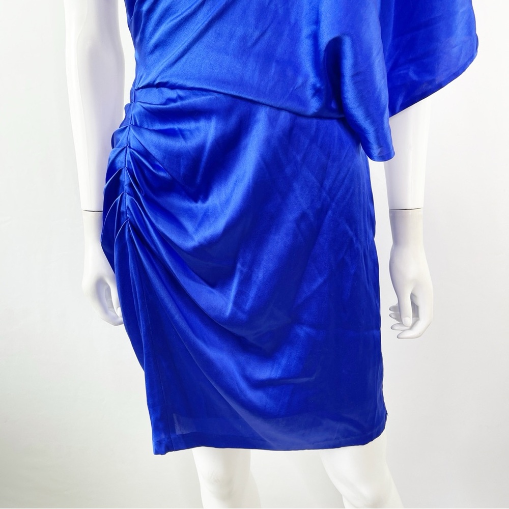 Aidan Mattox Dress Royal Blue Size 4 - Picture 4 of 9